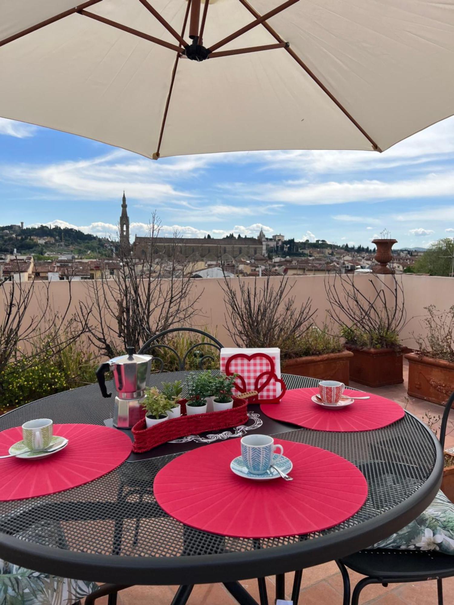Bianca'S Home-Breathtaking Terrace 360° View Of Florence Extérieur photo