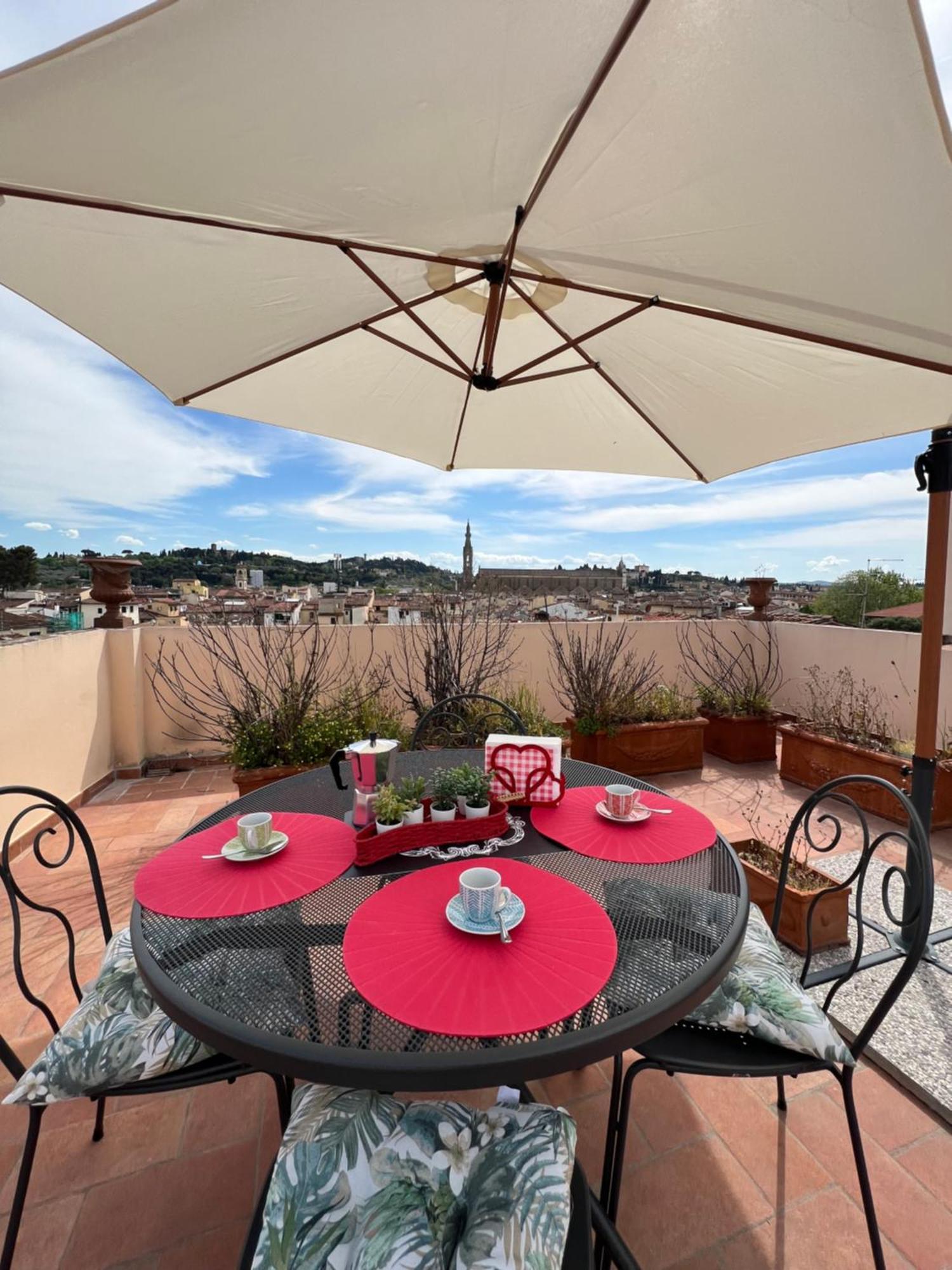 Bianca'S Home-Breathtaking Terrace 360° View Of Florence Extérieur photo